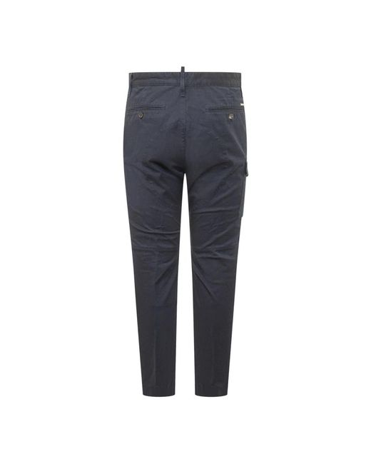 DSquared² Blue Slim-Fit Trousers for men