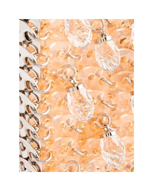 Rabanne White Shoulder Bags
