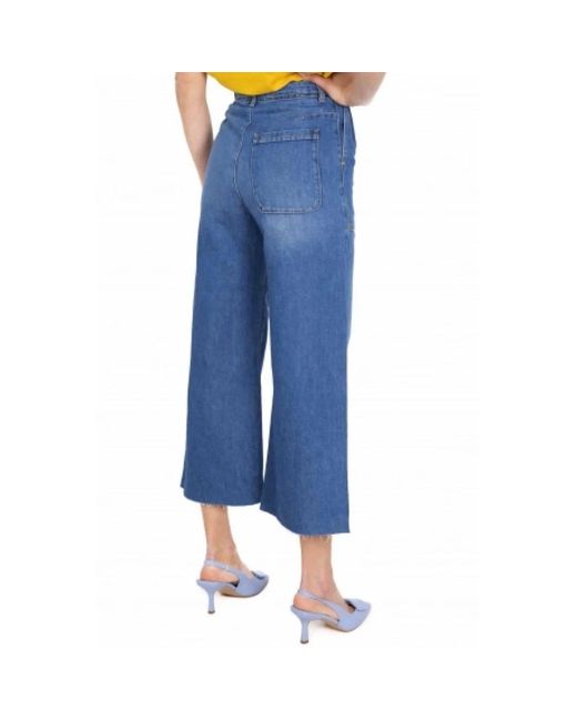 Jeans > cropped jeans Pinko en coloris Blue