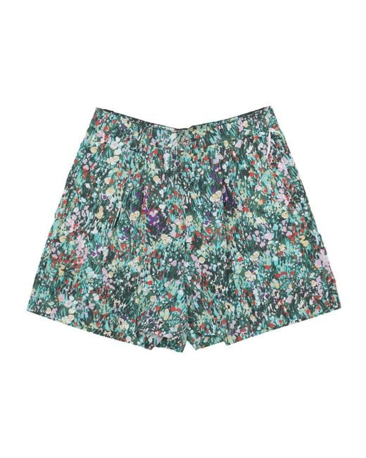 Obey Blue Short Shorts