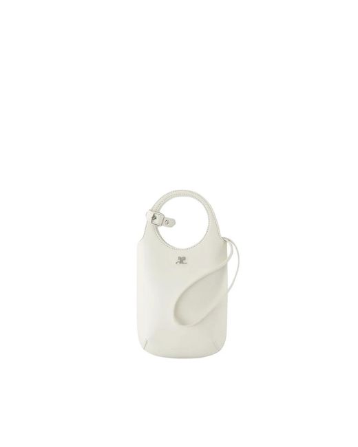 Courreges White Mini Bags
