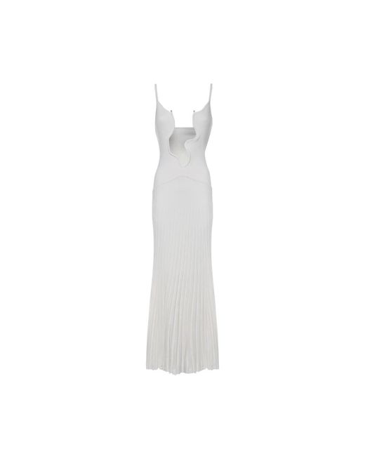 Christopher Esber Kleedjes ,Wit ,Maxi Jurk in het White