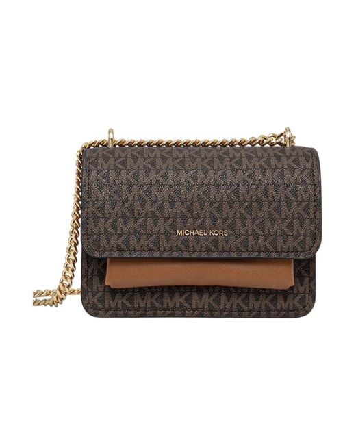 Michael Kors Brown Claire Schultertasche