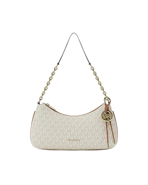 Michael Kors Natural Shoulder Bags