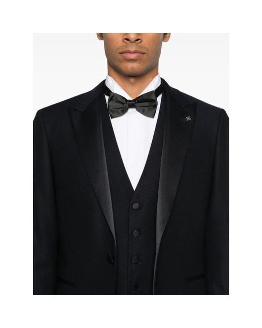 Tagliatore Herenkledingpak Nero Ss25 in het Black voor heren