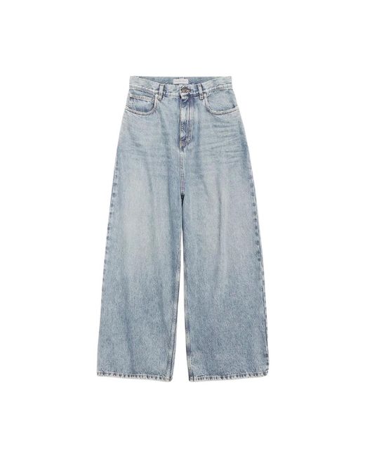 Balenciaga Blue Loose Fit Jeans