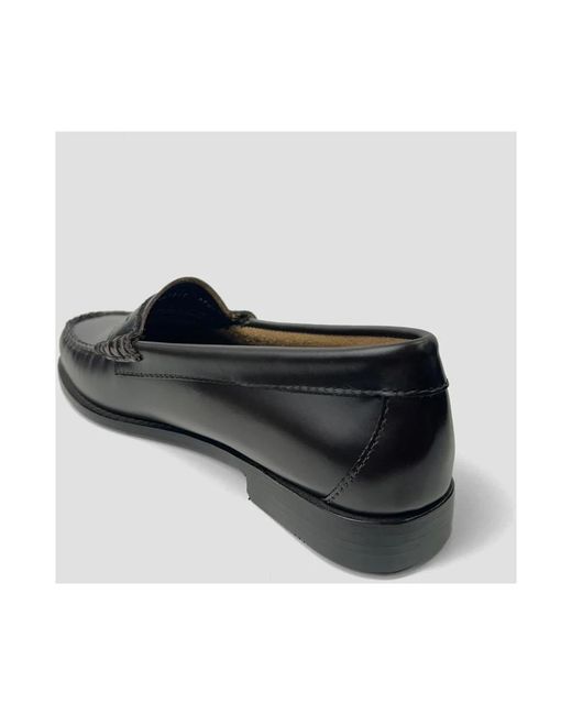 G.H.BASS Black Loafers