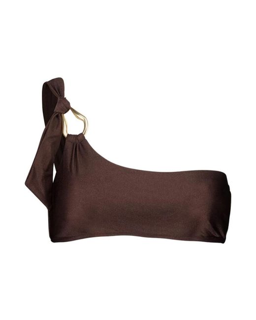Zimmermann Brown Brauner Bikini-Top Mit Verstellbaren Trägern