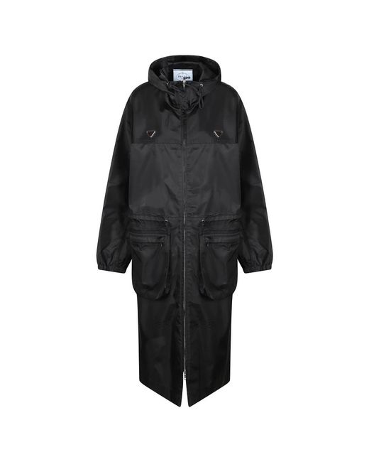 Rain Jackets Prada de color Black