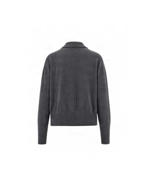 Patrizia Pepe Gray Polo Shirts