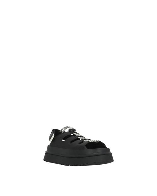 Flat Sandals di Ugg in Black