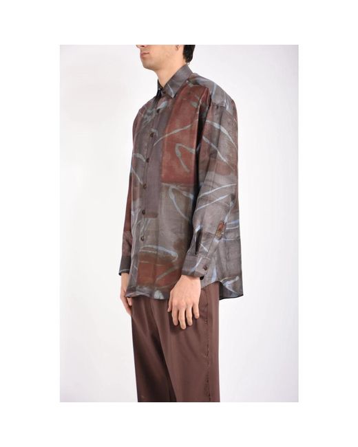 Costumein Brown Casual Shirts for men