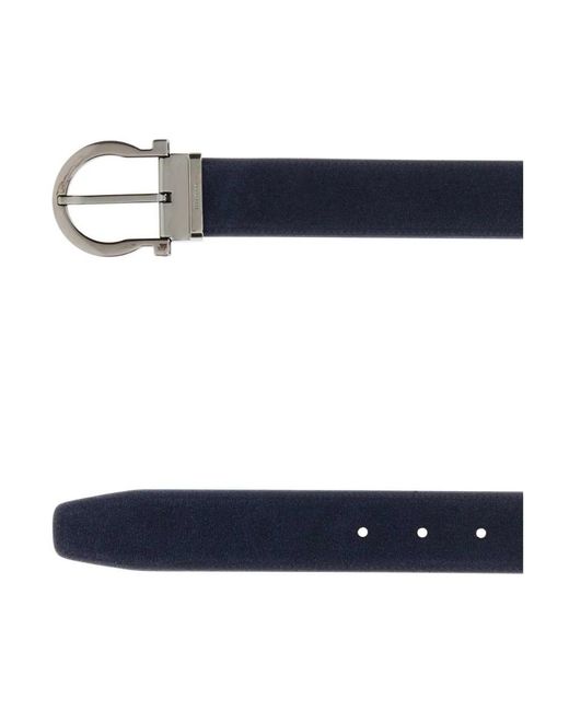 Ferragamo Blue Belts for men