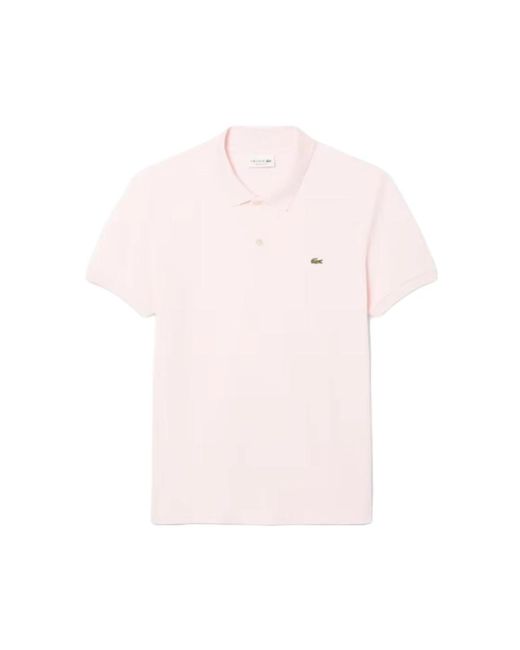 Polo Shirts Lacoste de hombre de color Pink