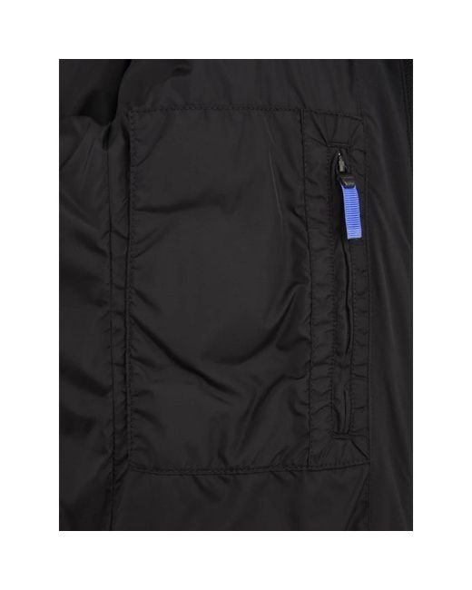 Aspesi Jassen ,Zwart ,Nylon Lichtgewicht Jas in het Black