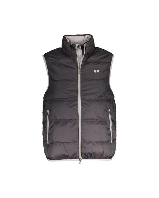 Vests La Martina de hombre de color Gray