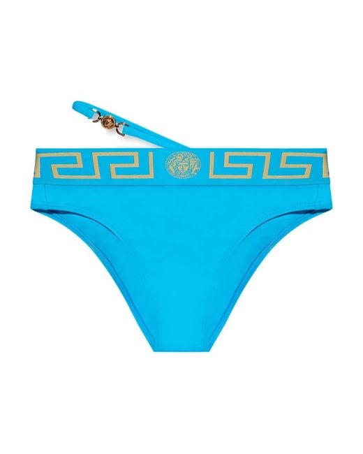 Versace Blue Bottoms