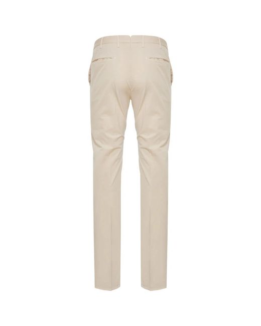 Trousers > slim-fit trousers Incotex pour homme en coloris Natural