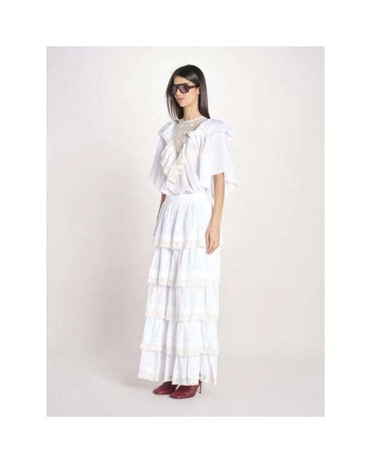 Antik Batik White Maxi Dresses