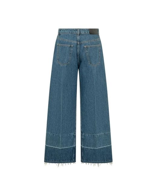 Givenchy Blue Wide Jeans