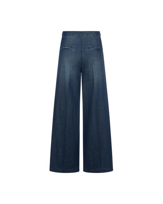 Wide Jeans Seductive en coloris Blue