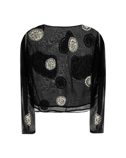 Bode Black Blouses