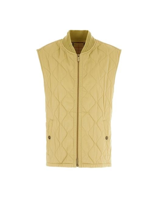 Vests Burberry pour homme en coloris Metallic