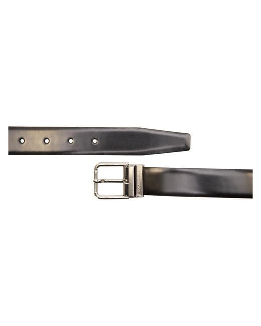 Dolce & Gabbana Black Belts for men
