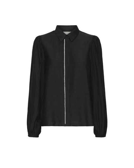 Ichi Overhemden ,Zwart ,Shirt in het Black