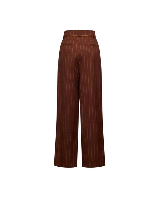 Wide Trousers di Silvian Heach in Brown