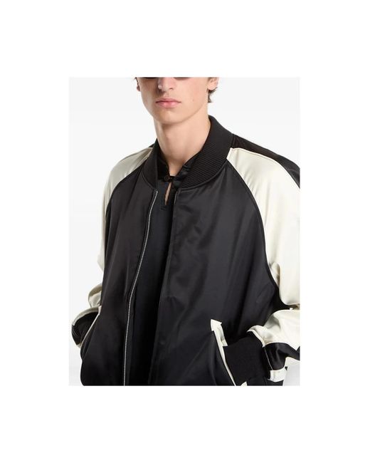 Y-3 Black Bomber Jackets for men