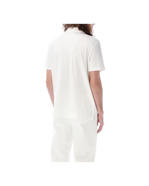 A.P.C. White Polo Shirts for men