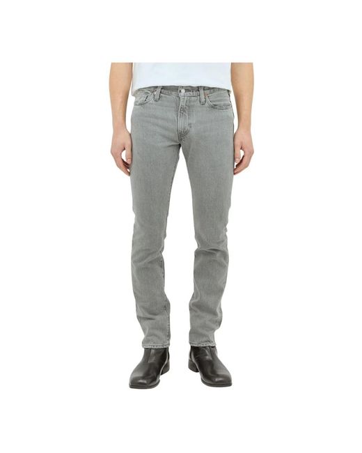 Levi's Gray Slim-Fit Jeans for men