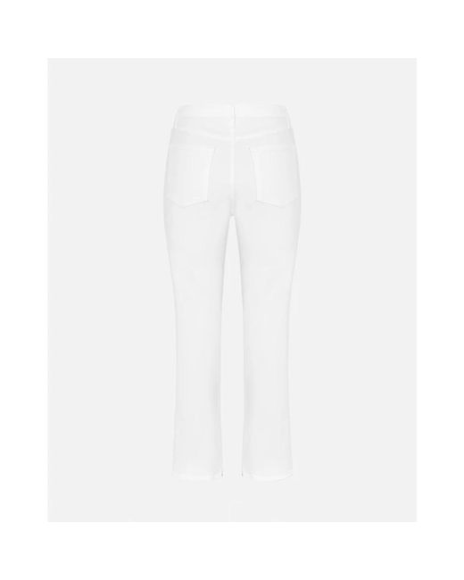FRAME White Weiße Jeans Aus Denim