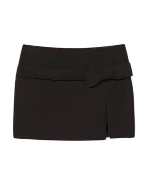 Twinset Black Schwarze Röcke Set