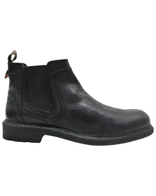 Wrangler Black Chelsea Boots for men