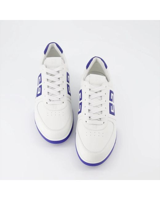Givenchy Schnürschuhe runde zehen sneakers emblem 4g in Blue für Herren