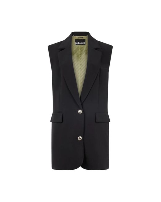 Just Cavalli Vests in het Black