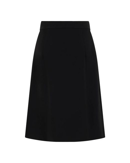 Moschino Black Midi Skirts