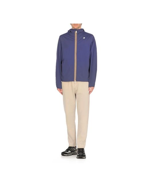K-Way Blue Light Jackets for men
