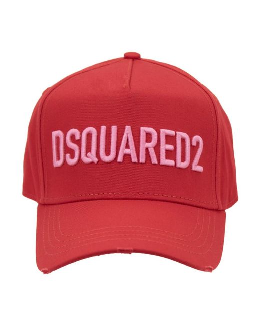 Caps di DSquared² in Red