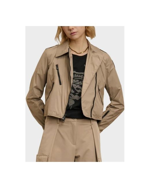 Blauer Nylon Zamora Jas in het Natural
