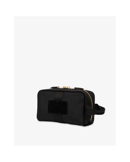 Moschino Black Toilet Bags
