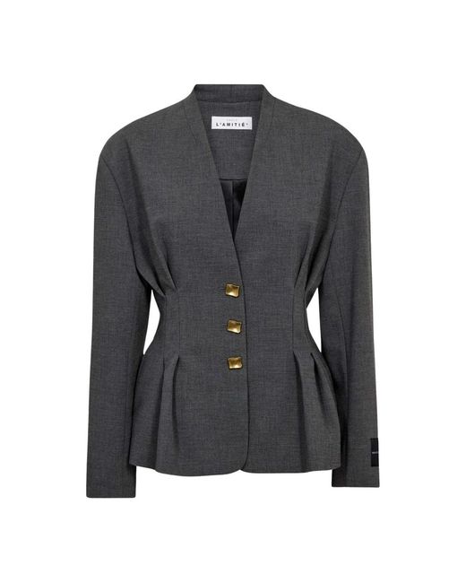 Haute L'Amitié Black Blazers