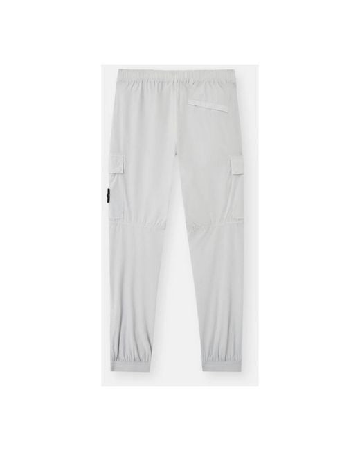 Stone Island Gray Sweatpants for men