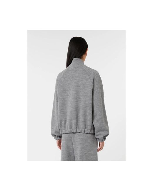 Max Mara Gray Zip-Throughs