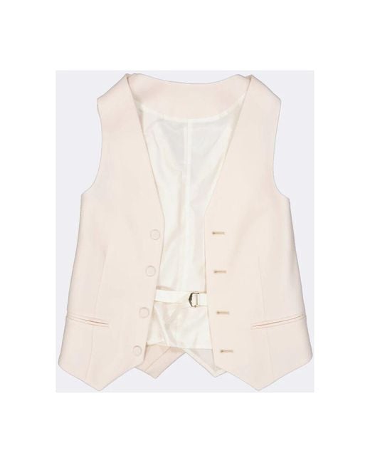 Fendi Natural Vests