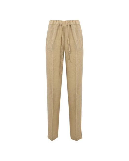 Re-hash Natural Straight Trousers