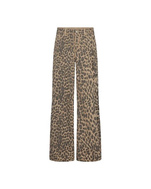 Wide Trousers Mos Mosh de color Natural