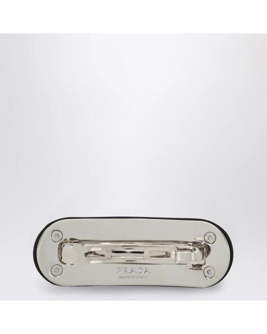 Prada Fermaglio Haarclip in het Black